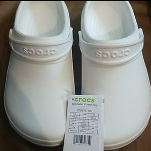 White crocs size 8 women